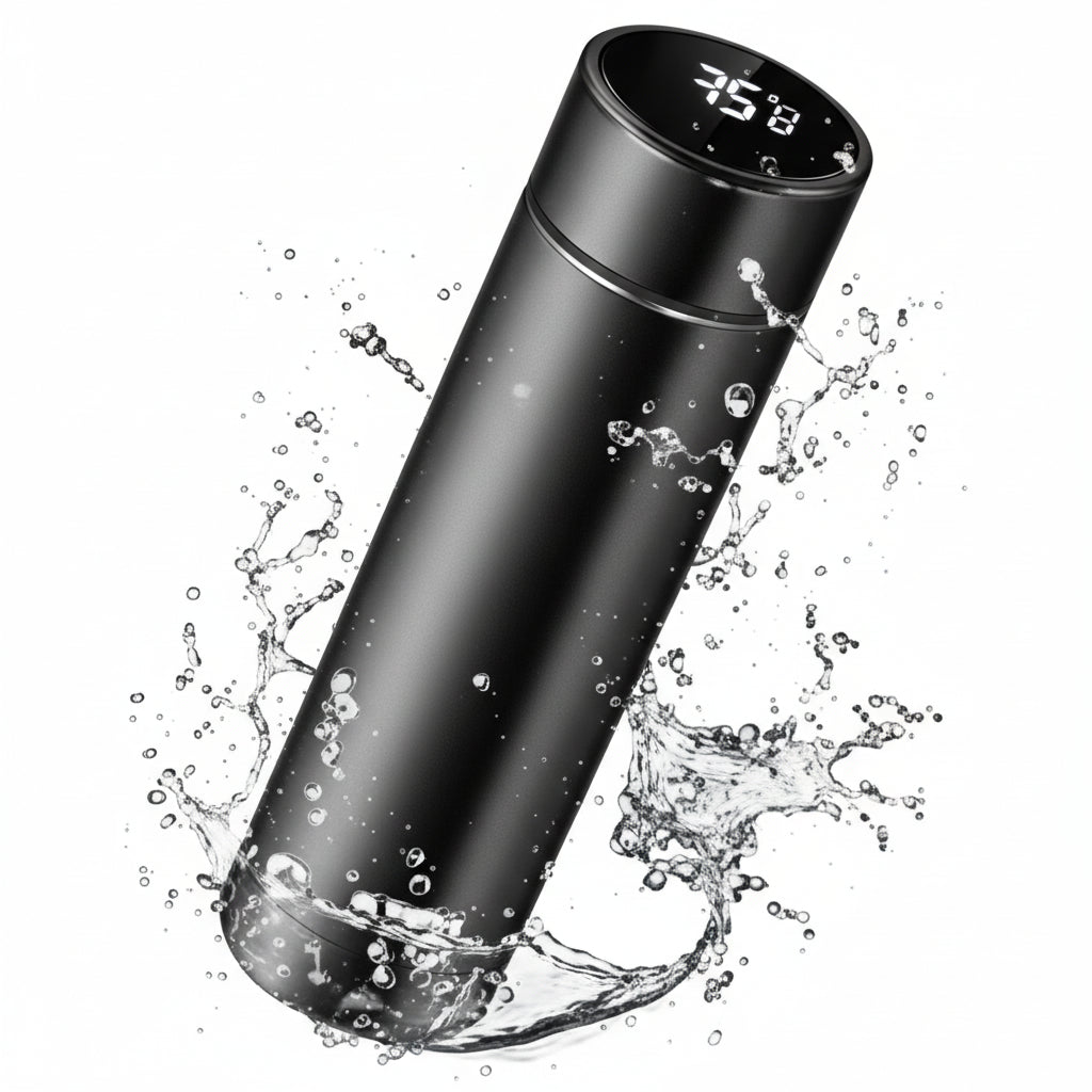 Smart LED Temperature Display Thermos Bottle